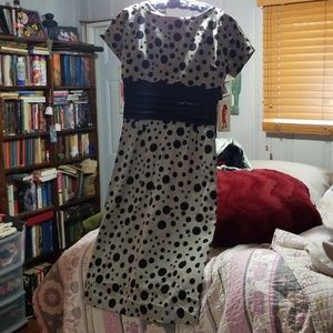 Bettie Page Polka Dot Vintage Dress